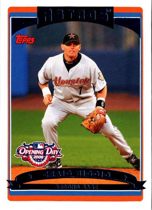 2006 Topps Opening Day Craig Biggio #72