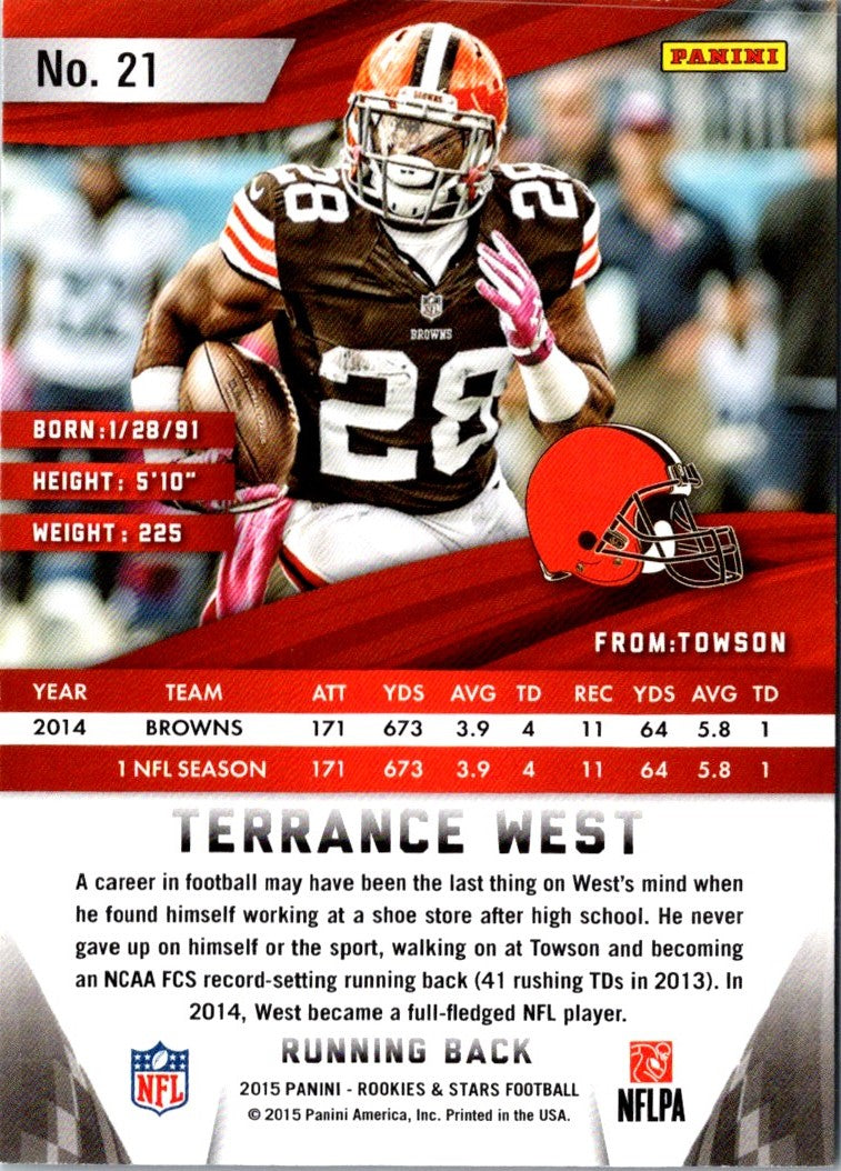 2015 Panini Rookies & Stars Terrance West