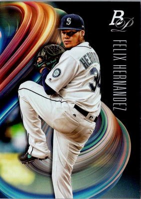 2018 Bowman Platinum Felix Hernandez #71