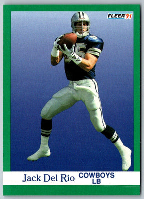 1991 Fleer Jack Del Rio #229