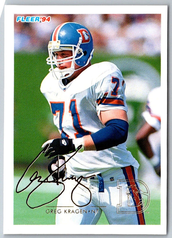 1994 Fleer Greg Kragen #137