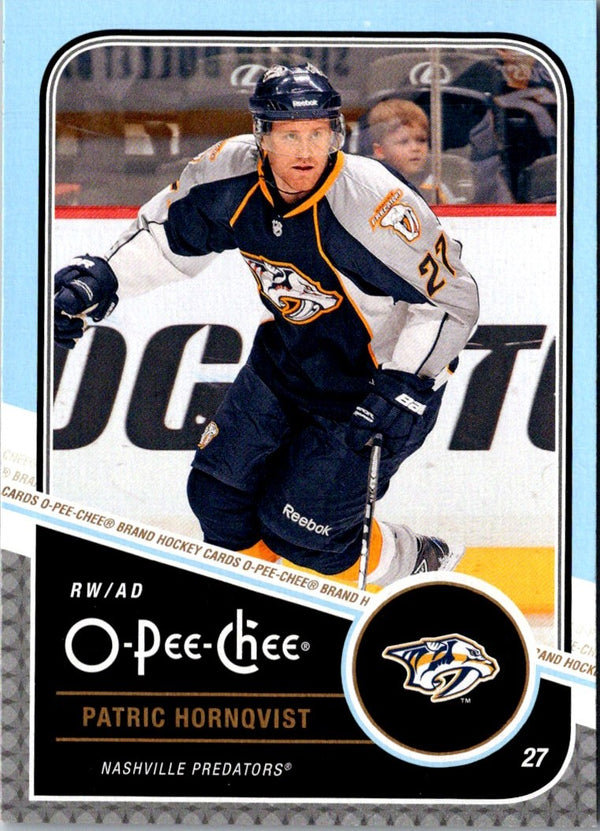 2011 O-Pee-Chee Patric Hornqvist #193