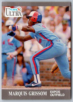 1991 Fleer Ultra Marquis Grissom #204