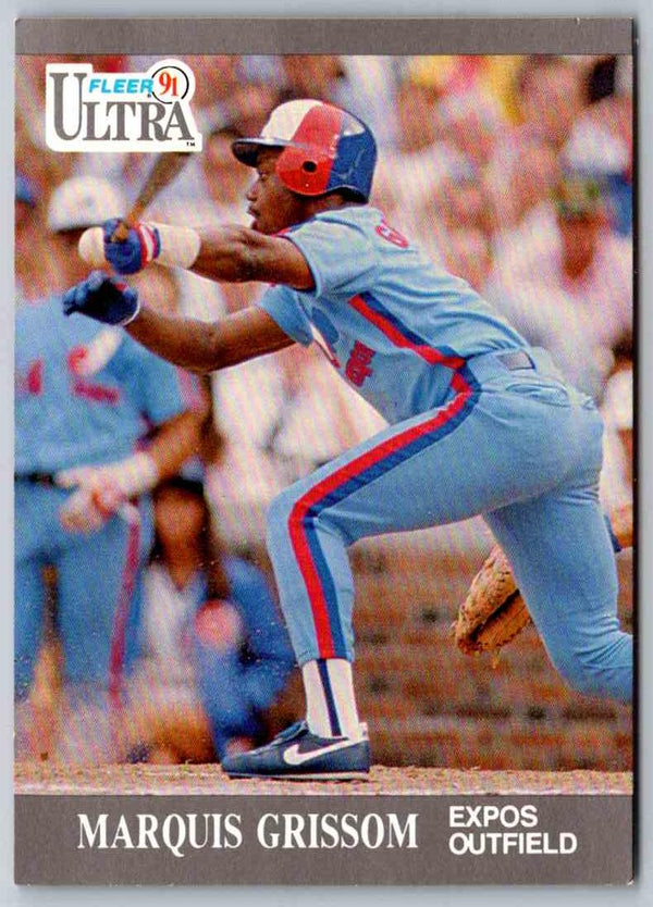 1991 Fleer Ultra Marquis Grissom #204