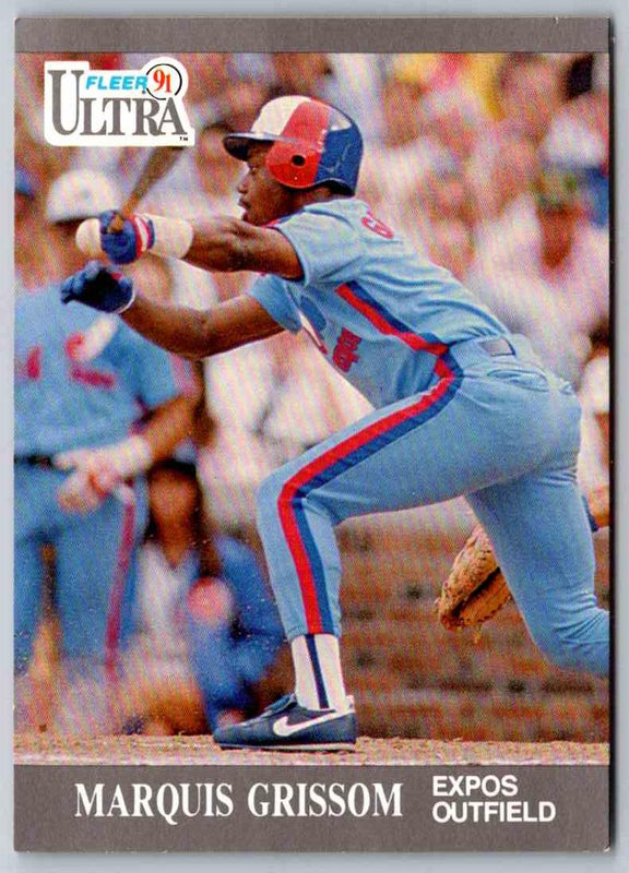 1991 Fleer Ultra Marquis Grissom #204
