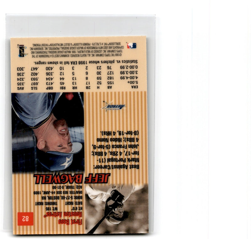 1999 Bowman's Best Jeff Bagwell