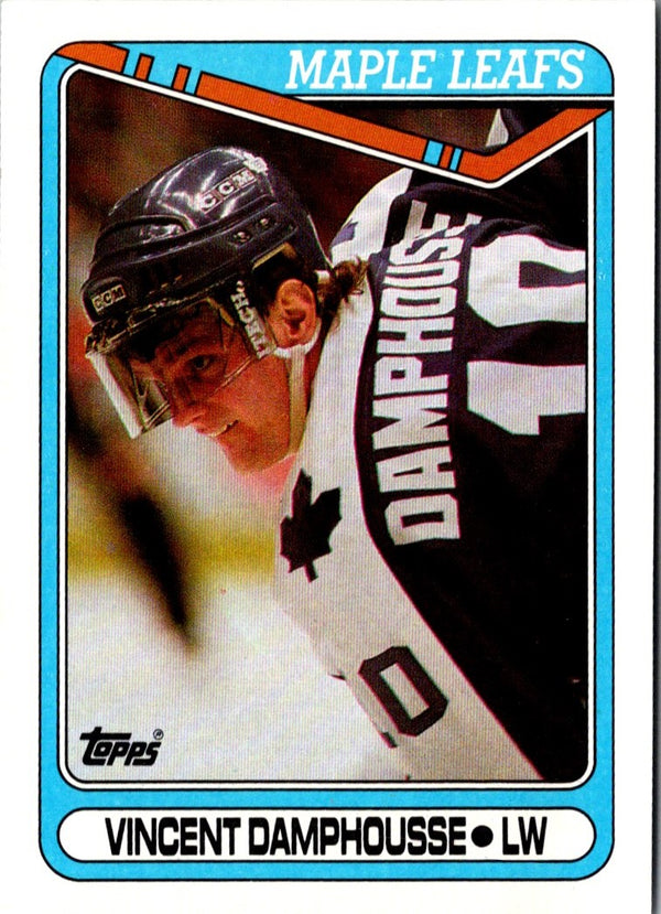 1990 Topps Vincent Damphousse #121