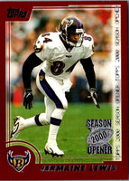 2000 Topps Season Opener Jermaine Lewis #38