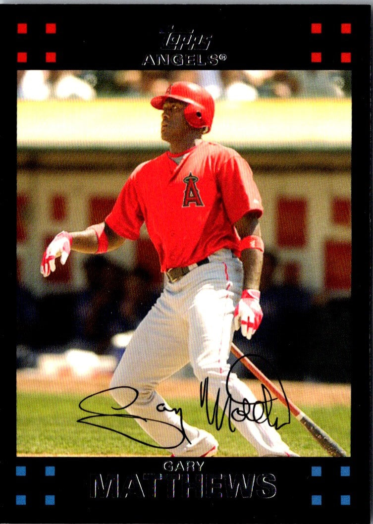 2007 Topps Gary Matthews