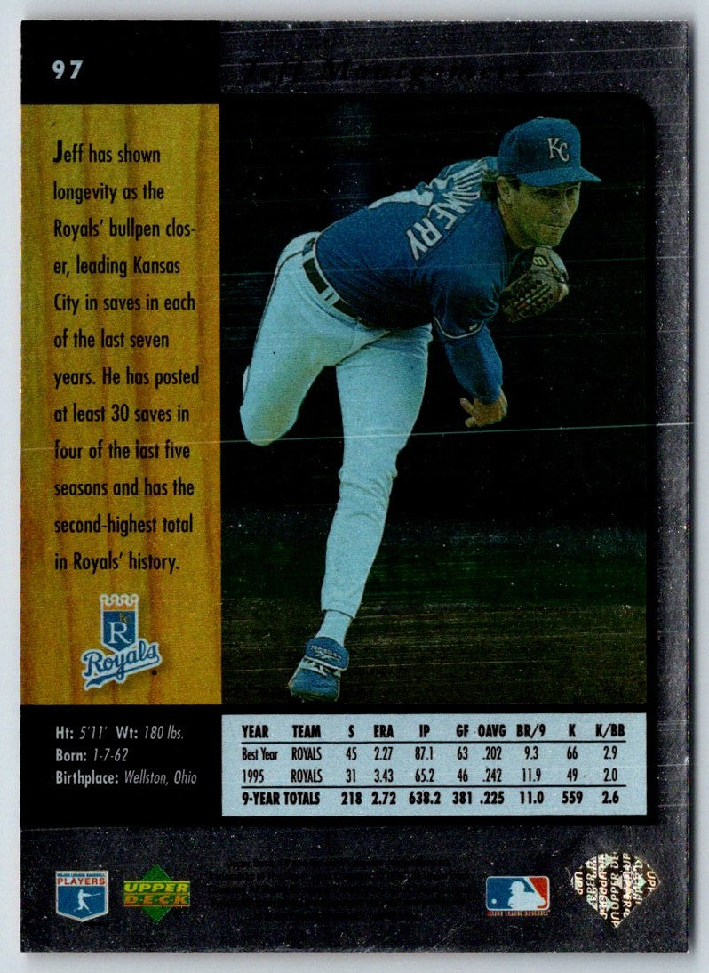 1994 Upper Deck Jeff Montgomery