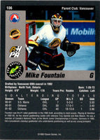 1993 Classic Pro Prospects Mike Fountain #106