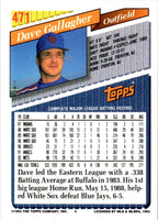 1993 Topps Gold Dave Gallagher #471