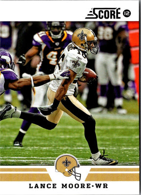 2012 Score Lance Moore #25