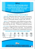 2008 Bowman Prospects Phillip Cuadrado #BP62