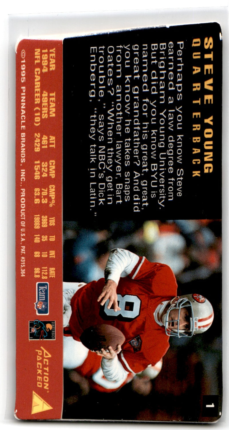 1993 Pinnacle Steve Young