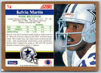 1991 Score Kelvin Martin #74