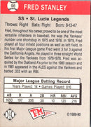 1989 T&M Senior League Fred Stanley