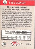 1989 T&M Senior League Fred Stanley #98