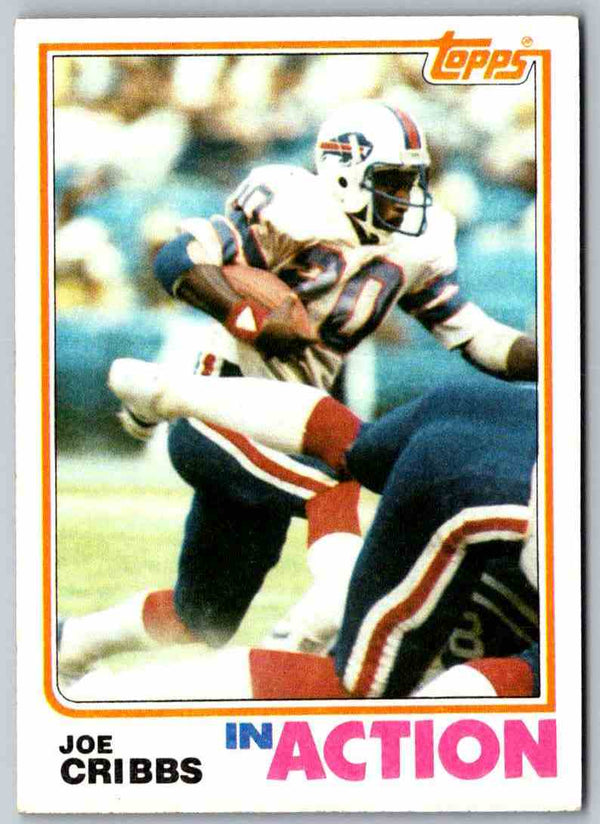 1982 Topps Joe Cribbs #27