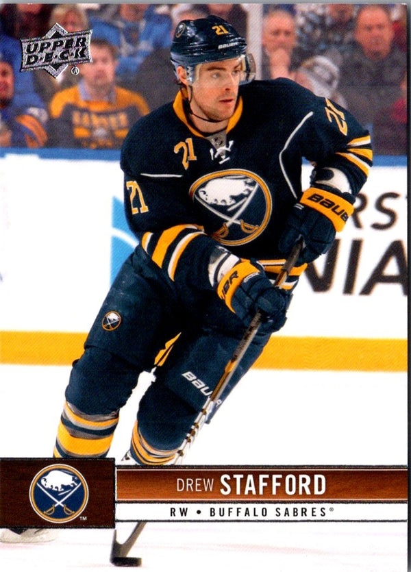 2012 Upper Deck Drew Stafford #17