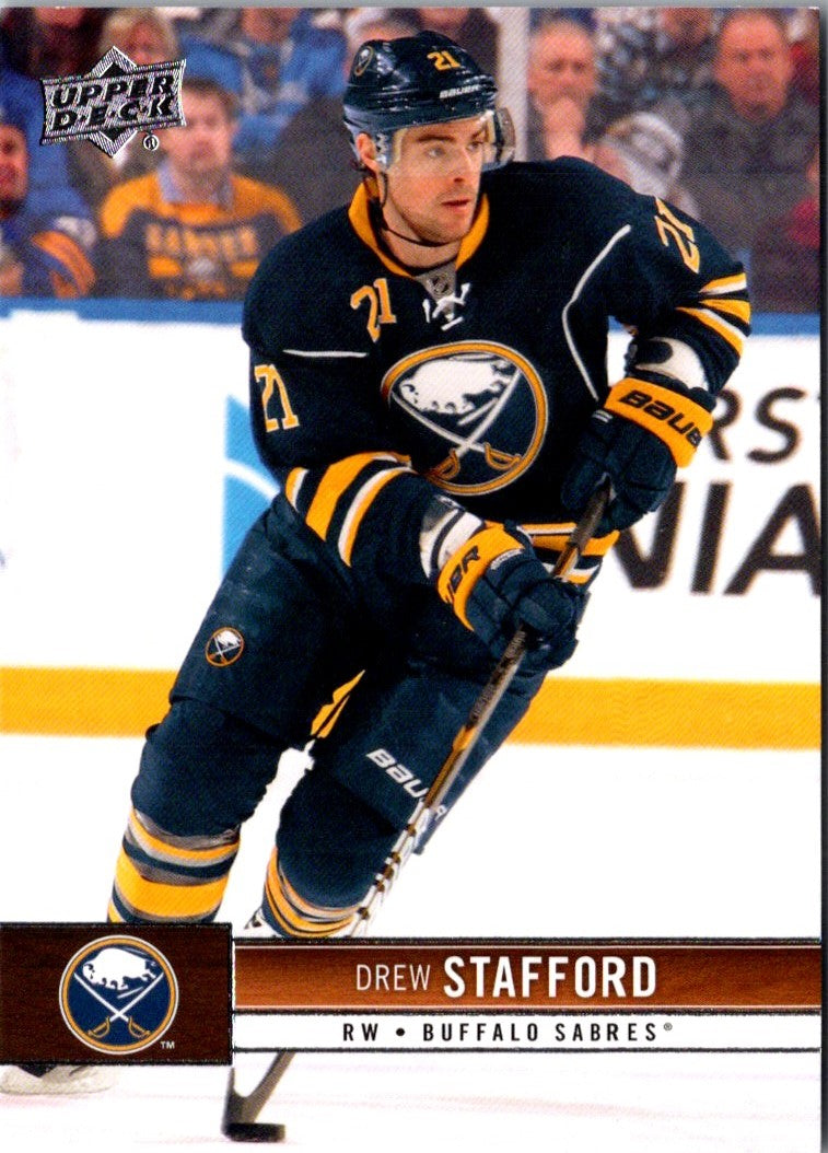 2012 Upper Deck Drew Stafford