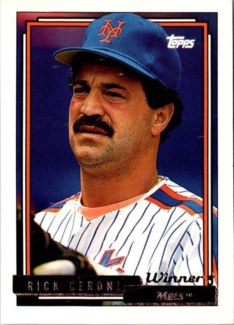 1992 Topps Gold Winners Rick Cerone