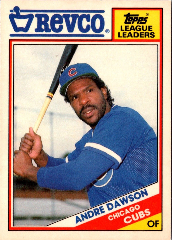 1988 Topps Revco League Leaders Andre Dawson #2