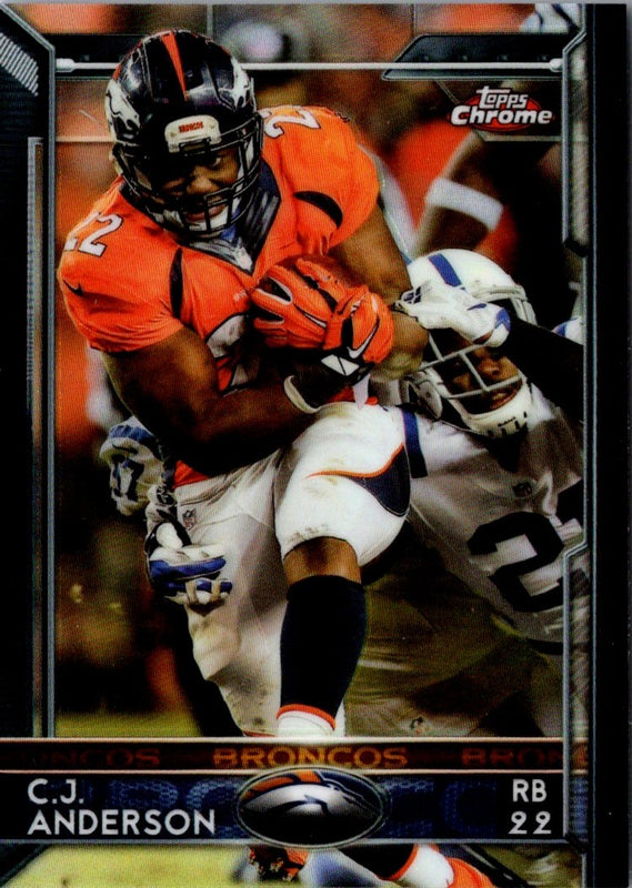 2015 Topps Chrome C.J. Anderson #48