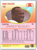 1990 Fleer Mike Rozier