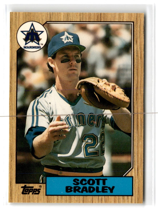 1987 Topps Tiffany Scott Bradley #376