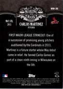 2013 Topps Update Making Their Mark Carlos Martinez