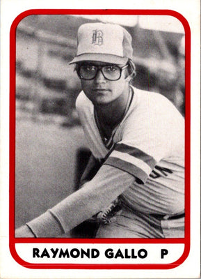 1981 TCMA Burlington Bees Raymond Gallo #6