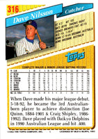 1993 Topps Gold Dave Nilsson #316