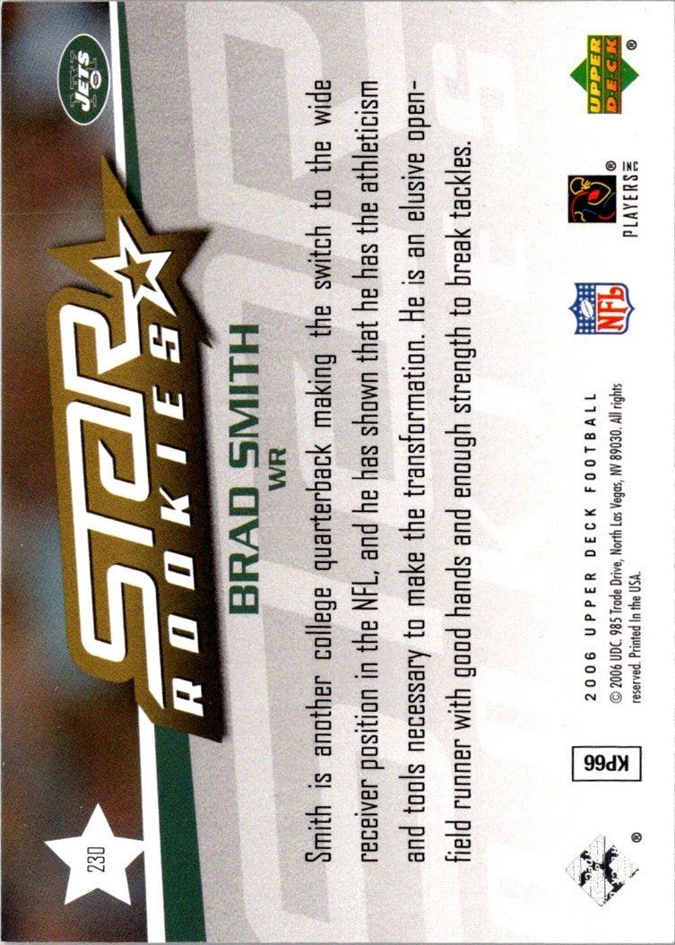 2006 Upper Deck Brad Smith