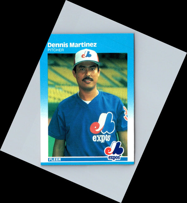 1985 Fleer Dennis Martinez #181