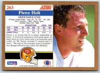 1991 Score Pierce Holt #263