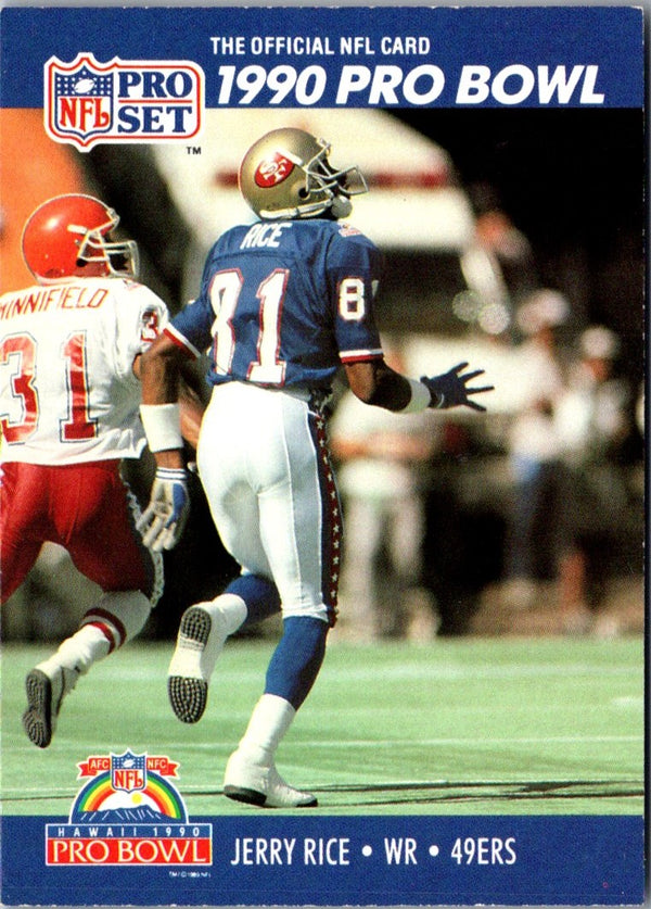 1990 Pro Set Jerry Rice #411