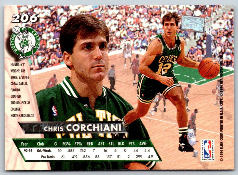1993 Ultra Chris Corchiani