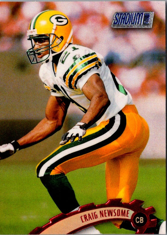1997 Stadium Club Craig Newsome #281