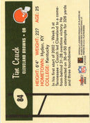 2002 Fleer Platinum Tim Couch