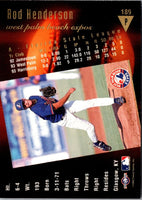 1994 Classic Best Gold Rod Henderson #189