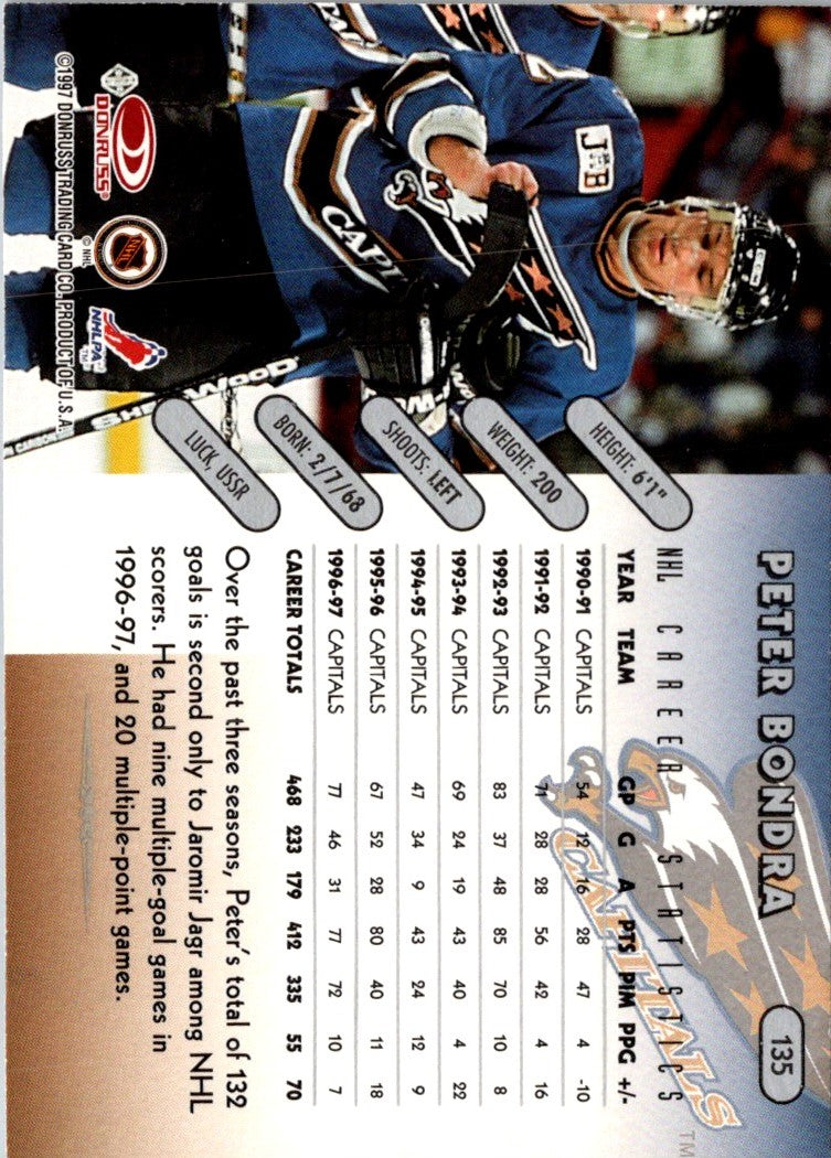 1997 Donruss Peter Bondra