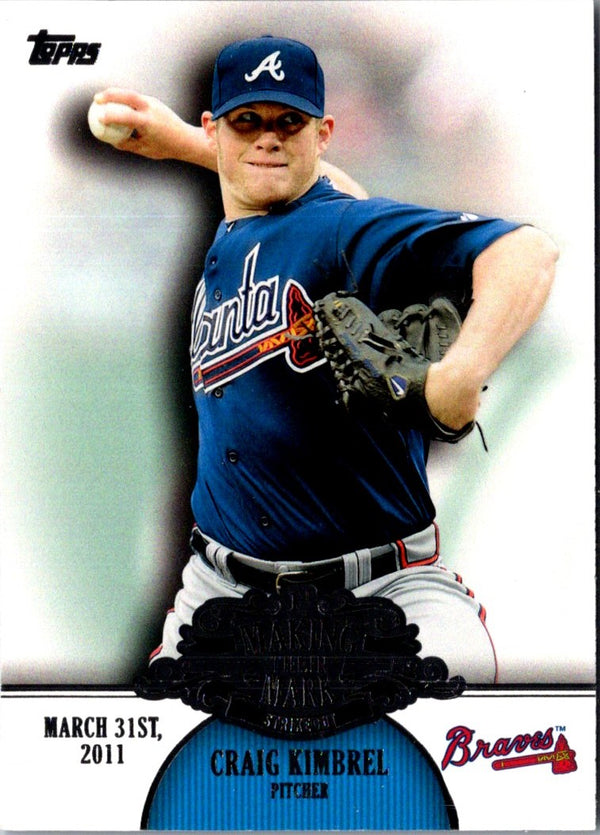 2013 Topps Update Making Their Mark Craig Kimbrel #MM-48