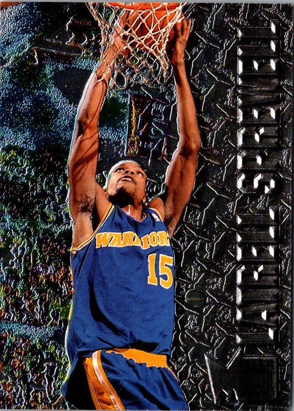1996 Metal Latrell Sprewell #34