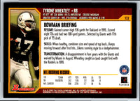 2000 Bowman Tyrone Wheatley #132