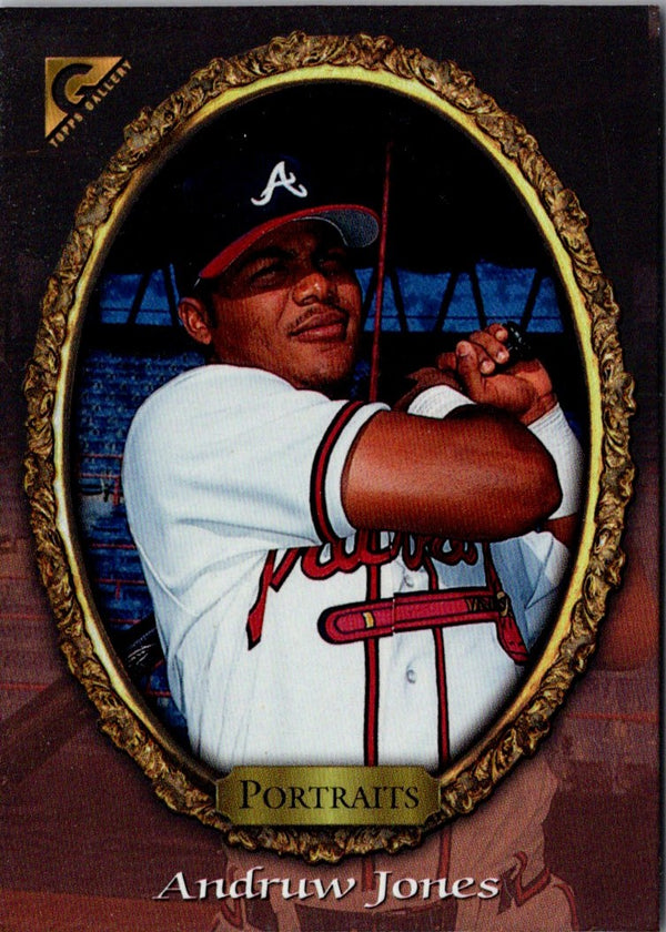 1998 Topps Gallery Andruw Jones #1