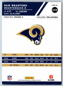 2012 Score Sam Bradford