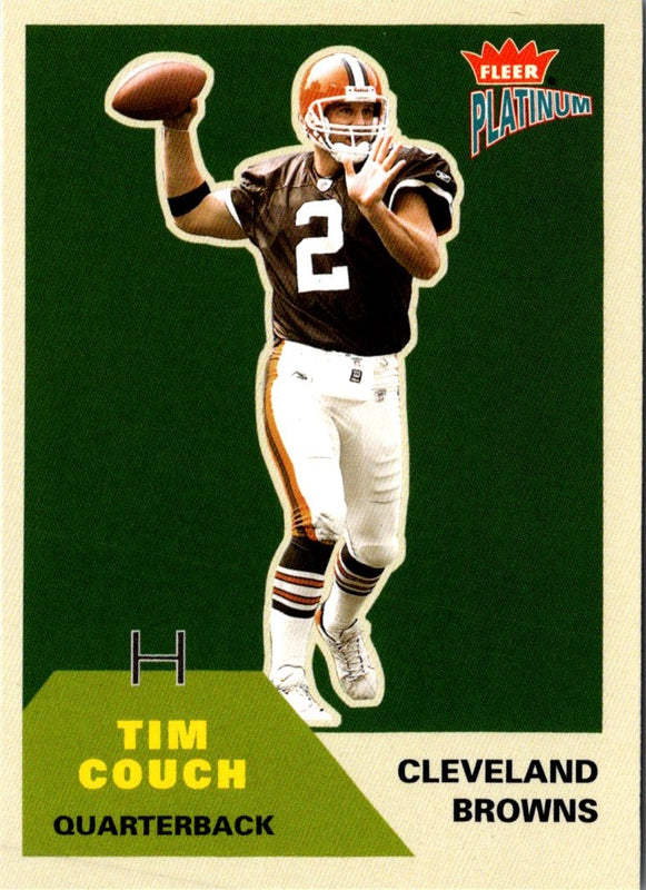 2002 Fleer Platinum Tim Couch #84