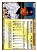 1999 Topps Traded Rookies Bryan Wolff