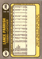 1981 Fleer Lance Parrish #467